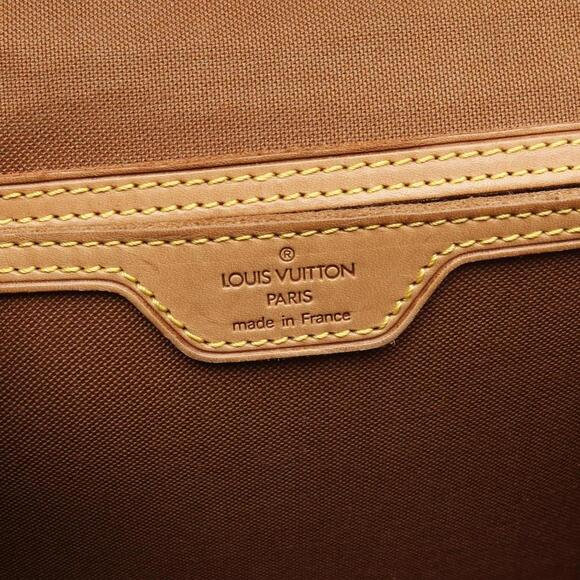 LOUIS VUITTON Brown Monogram Leather Bag - Picture 4 of 10